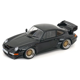 KK Porsche 911 (992) GT2 w. BBS Rims 1996 - Black 1:18 model car
