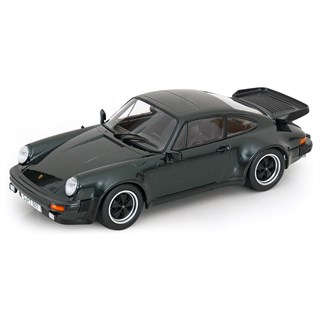 KK Porsche 911 (930) Turbo 3.3 1977 - Dark Green Metallic 1:18 model car