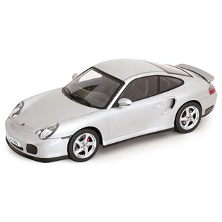 KK Porsche 911 (996) Turbo 2000 - Silver 1:18 model car