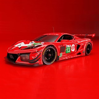Spark Chevrolet Corvette Z06 GT3.R - 2025 Le Mans 24 Hours - #13 1:18 model car