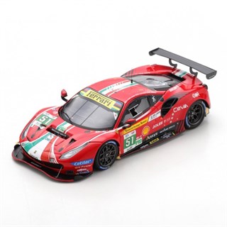 Look Smart Ferrari 488 GTE - 2022 Le Mans 24 Hours - #51 1:43 model car