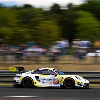 Porsche 911 GT3 R - 2024 Le Mans 24 Hours - #92 1:43 model car