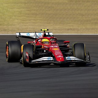 Look Smart Ferrari SF-25 - 1st 2025 Chinese Grand Prix Sprint Race - #44 Lewis Hamilton 1:18 model car