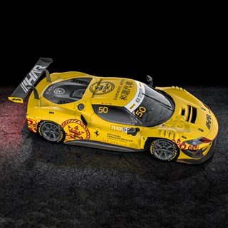 Look Smart Ferrari 296 GT3 - 2024 Macau FIA GT World Cup - #50 Yifei Ye 1:18 model car