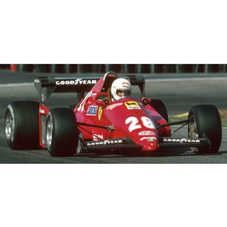 Look Smart Ferrari 126 C3 - 1st 1983 Dutch Grand Prix - #28 R. Arnoux 1:18 model car