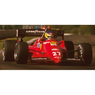 Look Smart Ferrari 126 C4 - 1st 1984 Belgian Grand Prix - #27 M. Alboreto 1:18 model car