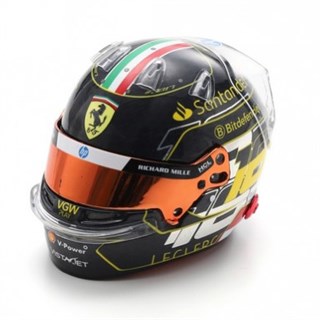 Look Smart Charles Leclerc Ferrari Helmet - 2024 Italian Grand Prix 1:5