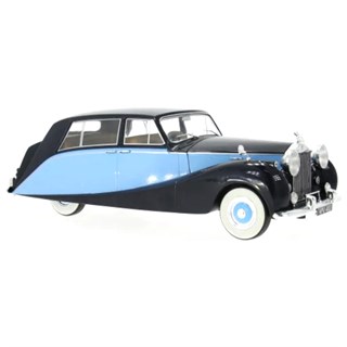 MCG Rolls-Royce Silver Wraith Empress By Hooper 1956 - Black/Blue 1:18 model car