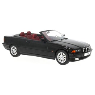 MCG BMW 3 Series (E36) Cabriolet 1996 - Black 1:18 model car