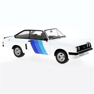 MCG Ford Escort Mk.II RS 2000 - White w. Blue Door Flashes 1:18 model car