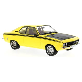 MCG Opel Manta A Irmscher 1974 - Yellow/Black 1:18 model car
