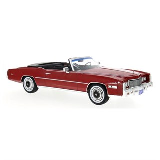 MCG Cadillac Eldorado Convertible 1976 - Red 1:18 model car