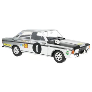 MCG Ford Taunus 20M RS - 1st 1969 Safari Rally - #1 Robin Hillyar 1:18 model car