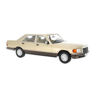 MCG Mercedes S-Class (W126) 1979 - Beige 1:18 model car
