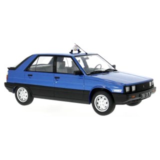 MCG Renault 11 GTL Taxi 1985 - Spy Movie - Blue 1:18 model car