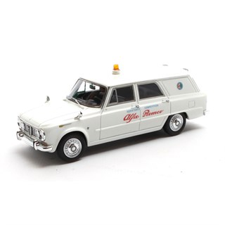 Matrix Alfa Romeo GPC 1962-1974 - Competition Assistance - White 1:43 model car