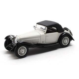Matrix Alfa Romeo 6C 1750 SV Figoni 1932 - Roof Closed - White 1:43 model car