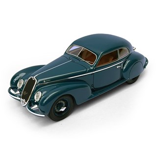 Matrix Alfa Romeo 6C 2500S Berlinetta Touring 1939 - Blue 1:43 model car