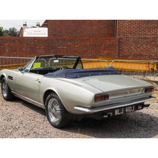 Matrix Aston Martin DBS Banham Convertible 1970s - Silvergold 1:43 model car