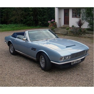 Matrix Aston Martin DBS Banham Convertible 1970s - Blue Metallic 1:43 model car