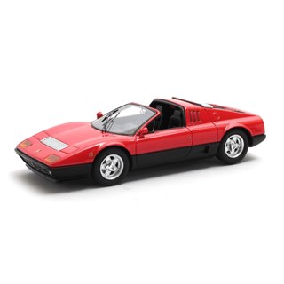 Matrix Ferrari BB512 Targa Straman 1978 - Red/Black 1:43 model car