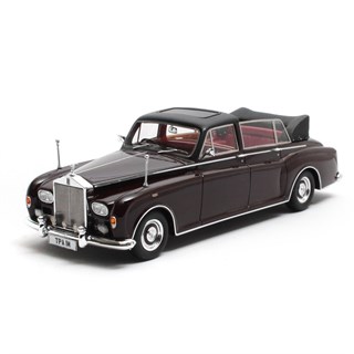 Matrix Rolls-Royce Phantom VI Landaulette 1973 - Maroon 1:43 model car