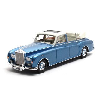 Matrix Rolls-Royce Phantom VI Landaulette 1973 - Blue Metallic 1:43 model car