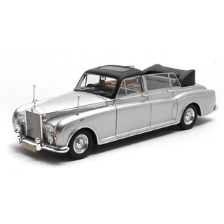Matrix Rolls-Royce Phantom VI Landaulette 1973 - Silver Metallic 1:43 model car