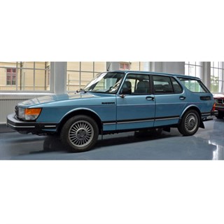 Matrix Saab 900 Safari Estate 1990 - Blue 1:43 model car