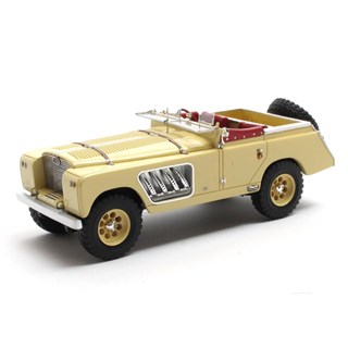 Matrix Land Rover 109 Bell Aurens Longnose - Open Roof - Yellow 1:43 model car