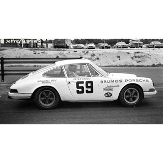 Matrix Porsche 911 - 1969 Bridgehampton Trans-Am - #59 Peter Gregg 1:43 model car