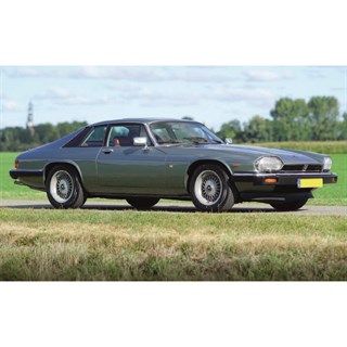 Norev Jaguar XJ-S 5.3 HE Coupe 1986 - Sage Green Metallic 1:18 model car