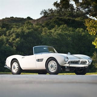 Norev BMW 507 Cabriolet 1957 - Feather White 1:18 model car