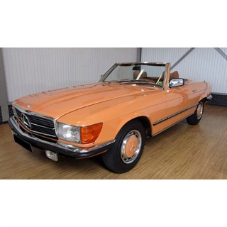 Norev Mercedes 450 SL 1975 - Cayenne Orange 1:18 model car