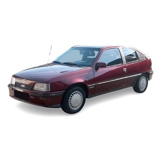 Norev Opel Kadett GSI 1985 - Almandine Red Metallic 1:18 model car