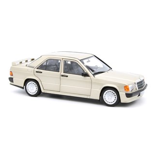 Norev Mercedes 190E 1984 - Smoke Silver Metallic 1:18 model car