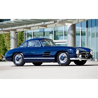 Norev Mercedes 300 SL 1954 - Blue 1:18 model car