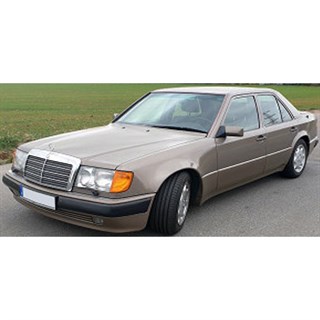 Norev Mercedes 500 E 1990 - Impala Light Brown Metallic 1:18 model car