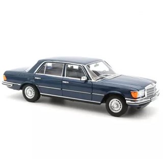 Norev Mercedes 350 SEL 1979 - Hansa Blue 1:18 model car