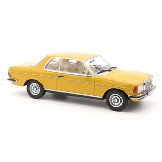 Norev Mercedes 280 CE 1980 - Sahara Yellow 1:18 model car