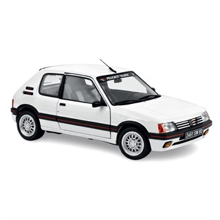 Norev Peugeot 205 GTI 1.9 w. PTS Detail 1989 - Meije White 1:18 model car