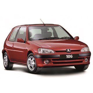 Norev Peugeot 106 S16 1998 - Diablo Red 1:18 model car