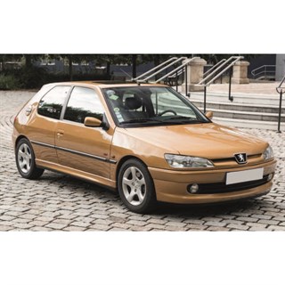 Norev Peugeot 306 S16 1997 - Blaze Yellow 1:18 model car