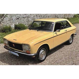 Norev Peugeot 304 Coupe S 1974 - Corn Yellow 1:18 model car