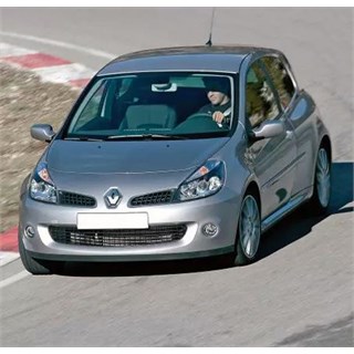 Norev Renault Clio R.S. 2007 - Silver 1:18 model car