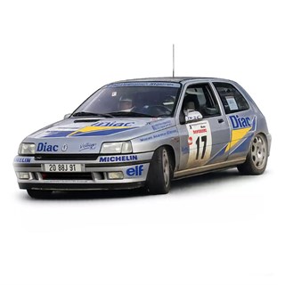 Norev Renault Clio Williams - 1993 Rally Corsica - #17 Jean Ragnotti 1:18 model car
