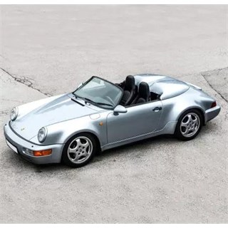 Norev Porsche 911 Speedster WTL 1993 - Polar Silver 1:18 model car