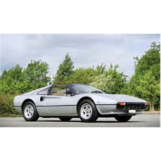Norev Ferrari 308 GTS 1982 - Silver 1:18 model car