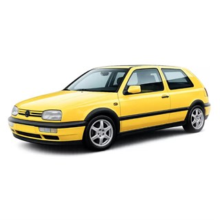 Norev Volkswagen Golf GTI Colour Concept 1994 - Yellow 1:18 model car