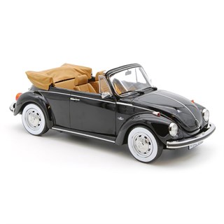 Norev Volkswagen 1303 Cabriolet 1972 - Black 1:18 model car